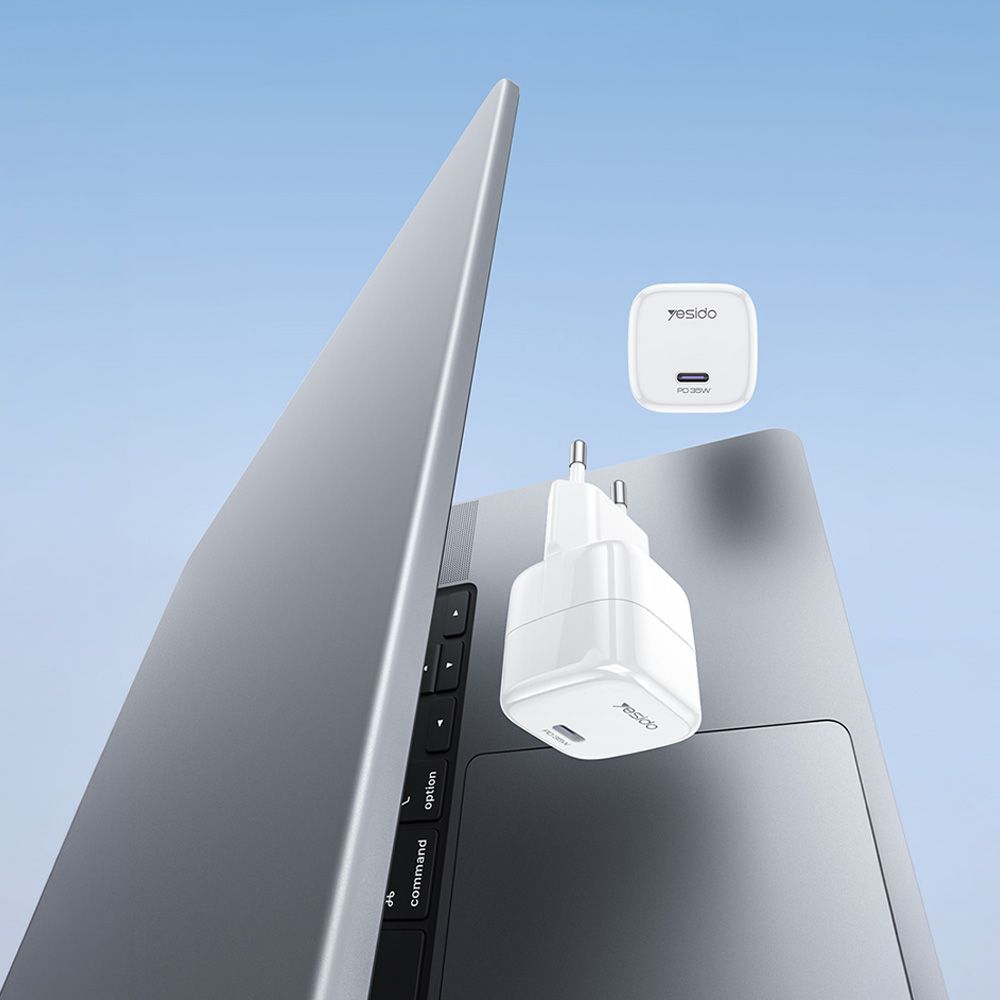 Φορτιστής Yesido YC103 35W Type-C PD Λευκό