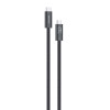 Καλώδιο Thunderbolt / Type-C 5 Yesido CA211 80Gbps 240W 1m Μαύρο