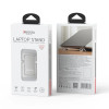 Yesido LP11 Mini Set Αναδιπλούμενων Βάσεων Laptop (2τμχ) Ασημί
