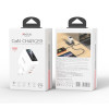 Yesido YC114 Φορτιστής 140W USB-Α, 2xType-C με Δυναμική Οθόνη Λευκό