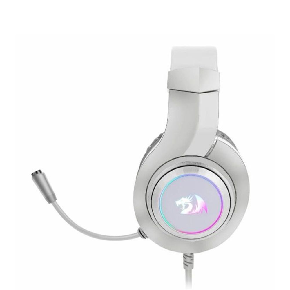 Gaming Ακουστικά - Redragon H260W Hylas RGB (WHITE) Λευκό