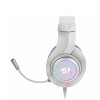Gaming Ακουστικά - Redragon H260W Hylas RGB (WHITE) Λευκό