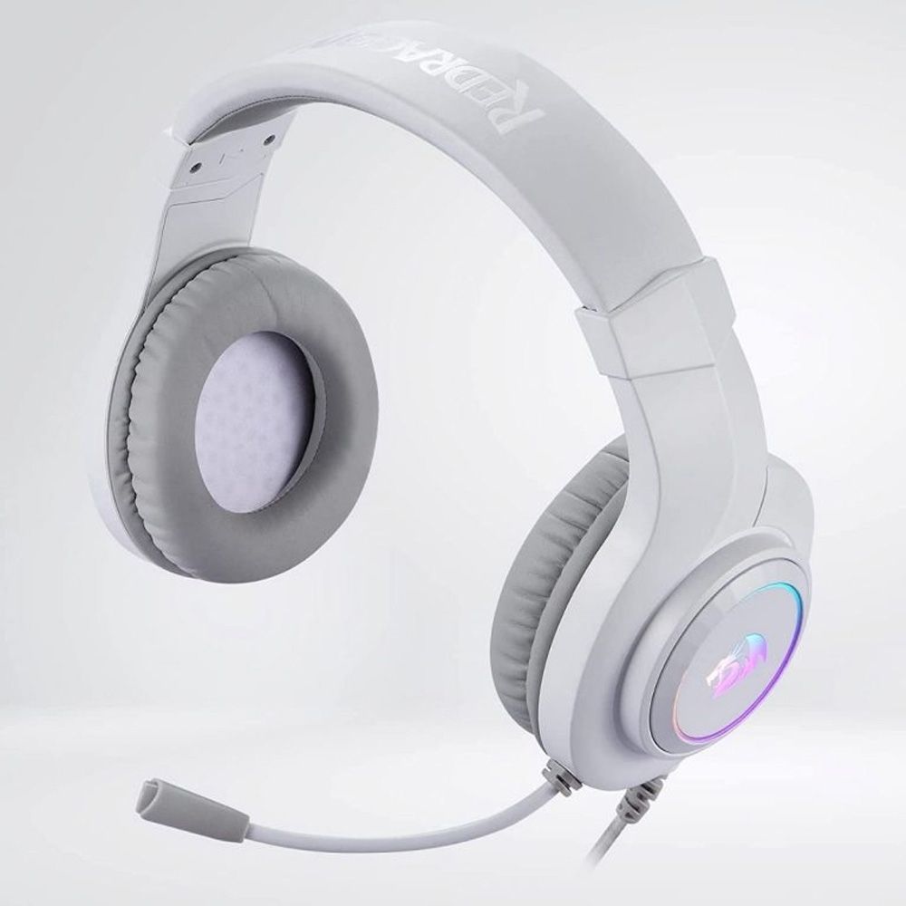 Gaming Ακουστικά - Redragon H260W Hylas RGB (WHITE) Λευκό