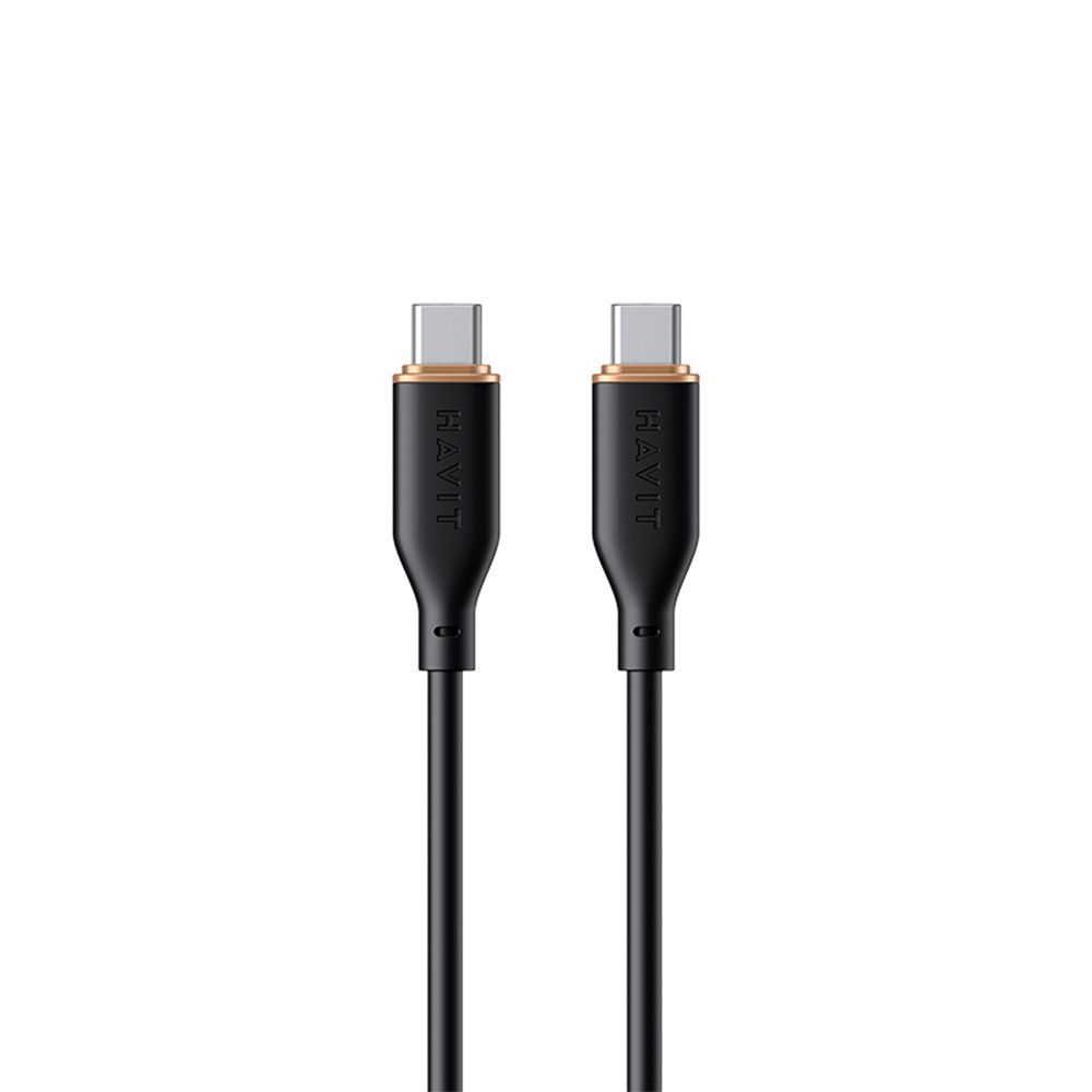 Καλώδιο Havit CB603 USB-C σε USB-C 1.2m Μαύρο