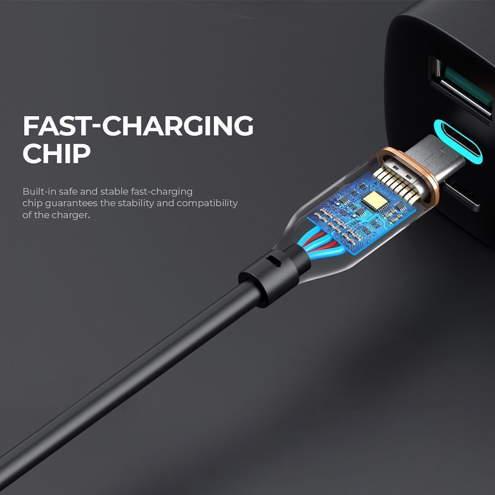 Καλώδιο Havit CB603 USB-C σε USB-C 1.2m Μαύρο