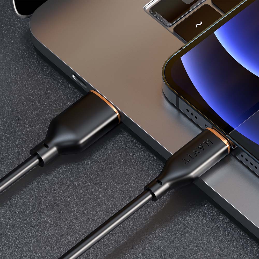 Καλώδιο Havit CB603 USB-C σε USB-C 1.2m Μαύρο