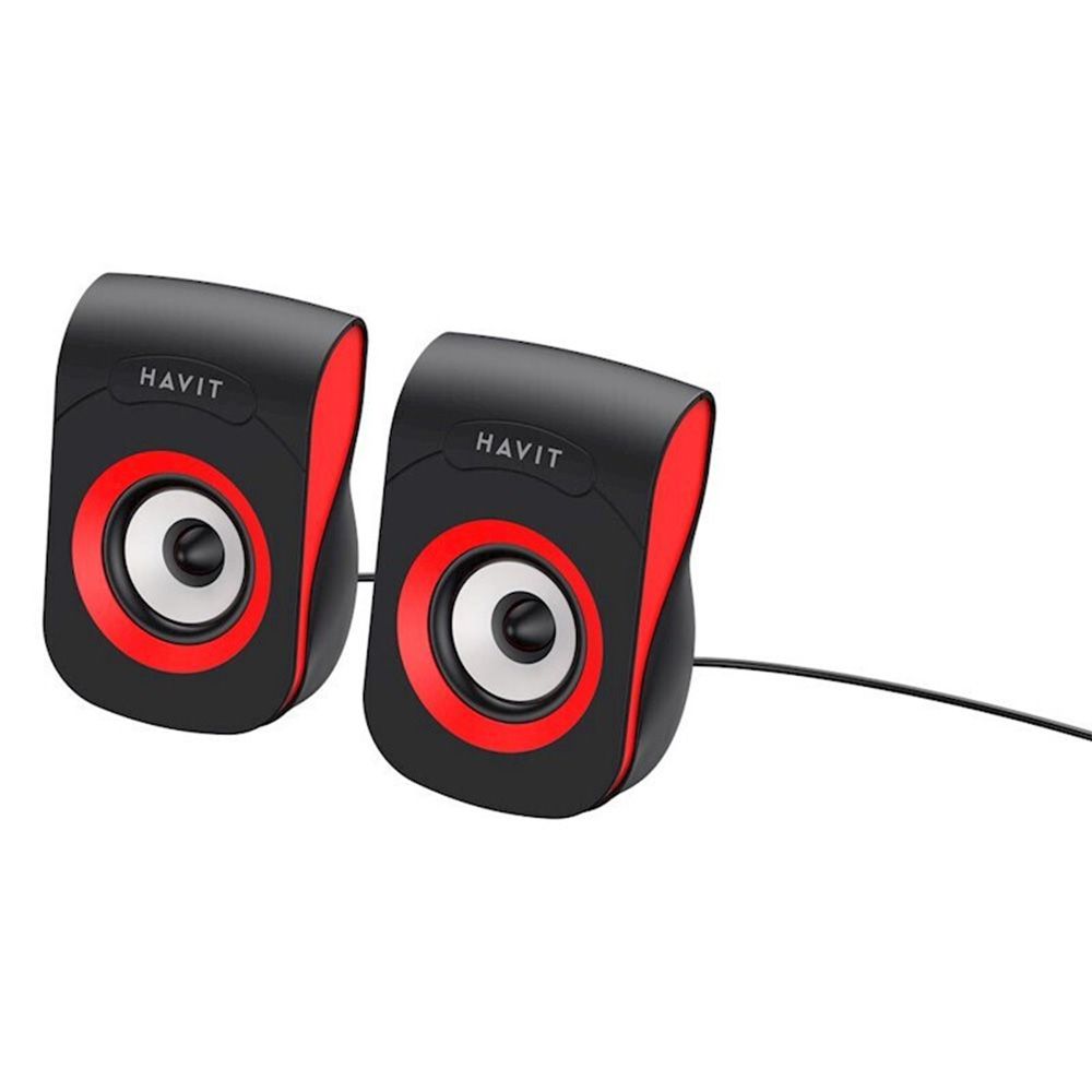 Ηχεία Υπολογιστή Havit SK599 USB 2.0 3W Κόκκινο