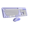 Σετ Ασύρματο Πληκτρολόγιο & Ποντίκι - Havit KB832GCM Λευκό|Μωβ