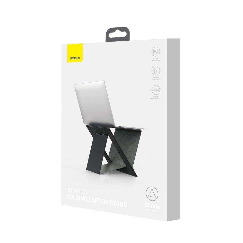Βάση στήριξης Laptop Baseus Ultra High Folding Stand Μαύρο