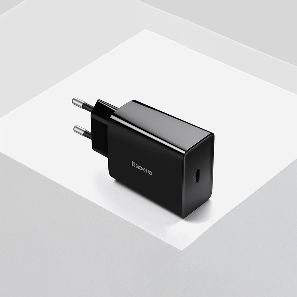Φορτιστής Baseus Speed Mini Quick Charger 1C 20W Type-C Μαύρο