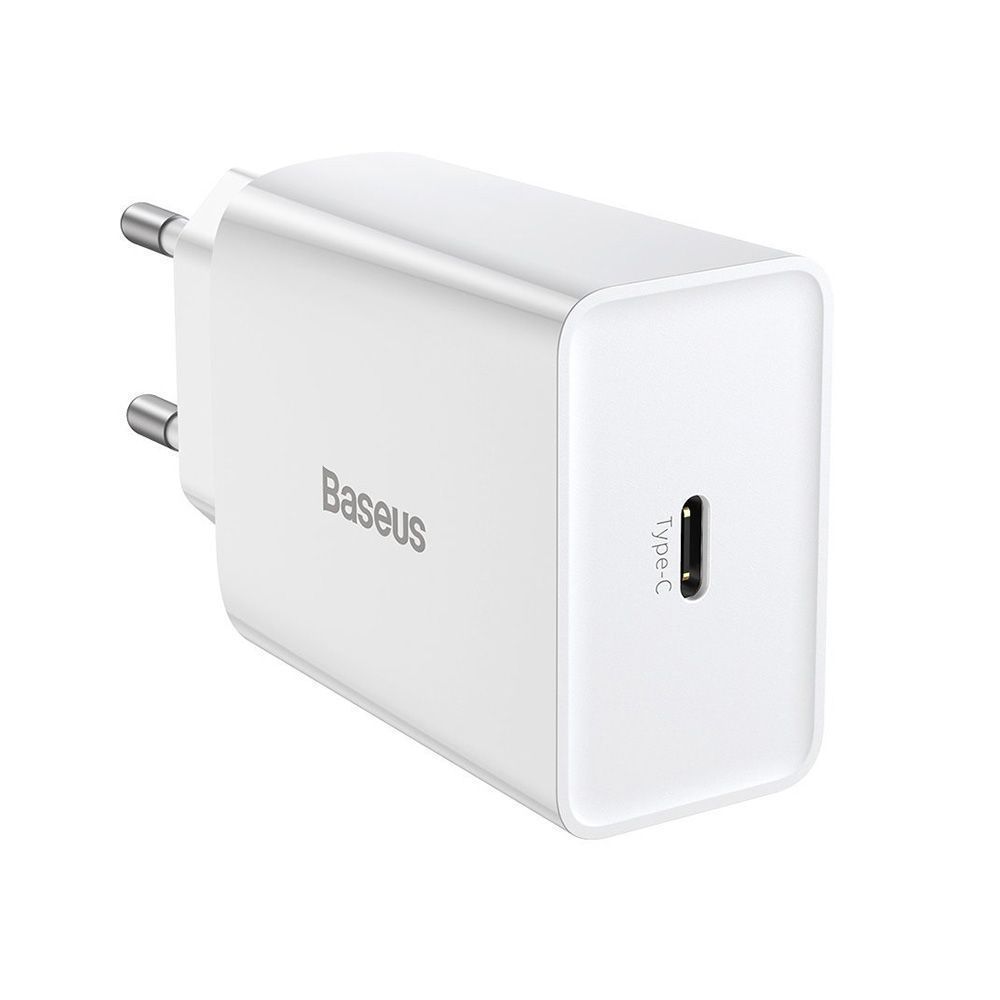 Φορτιστής Baseus Speed Mini Quick Charger 1C 20W Type-C Λευκό