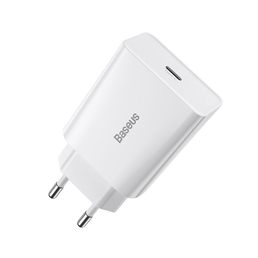 Φορτιστής Baseus Speed Mini Quick Charger 1C 20W Type-C Λευκό
