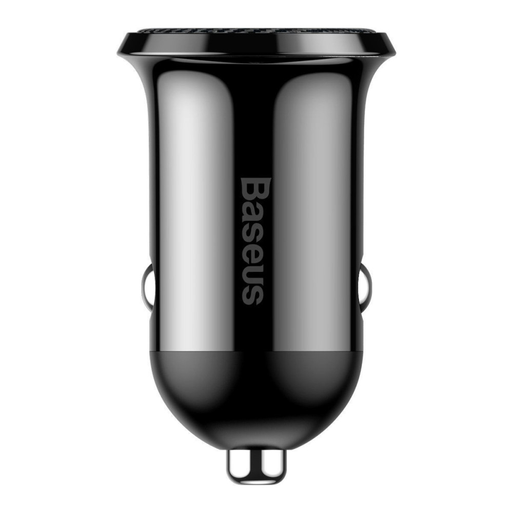 Φορτιστής Αυτοκινήτου Baseus Grain Pro 4.8A με 2 θύρες USB Μαύρο