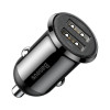 Φορτιστής Αυτοκινήτου Baseus Grain Pro 4.8A με 2 θύρες USB Μαύρο