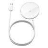 Ασύρματος Φορτιστής Baseus Mini 15W Qi Magsafe Λευκό