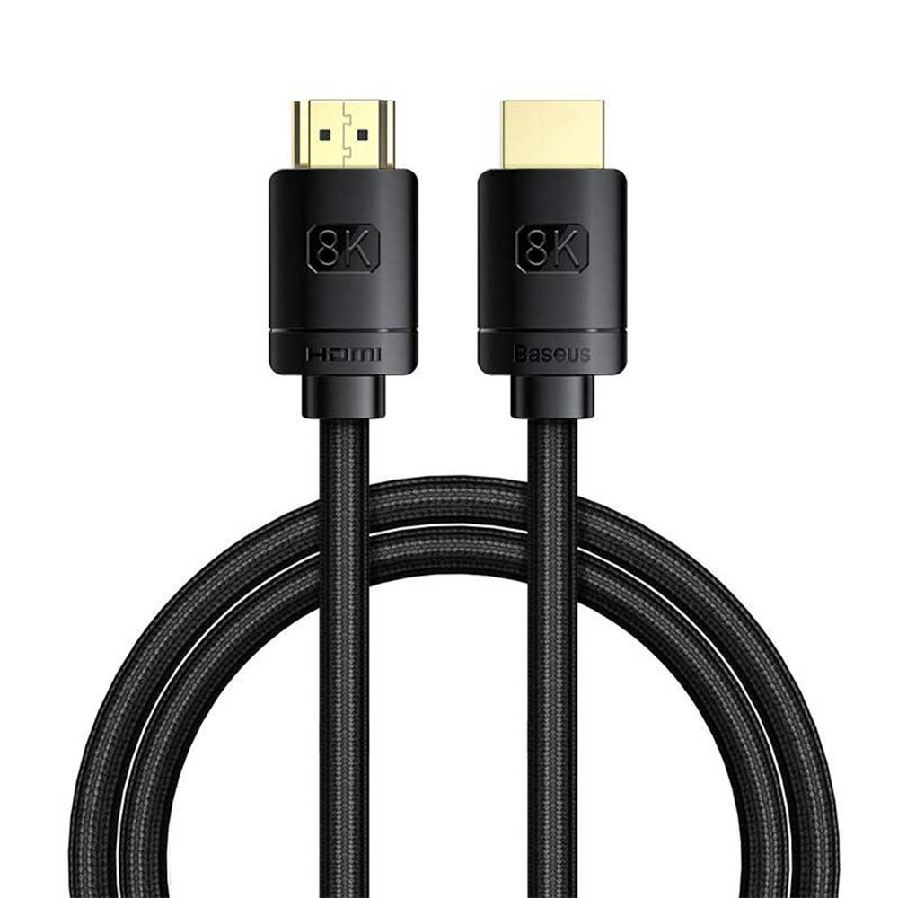 Baseus Καλώδιο HDMI 2.1 1 μέτρo Μαύρο