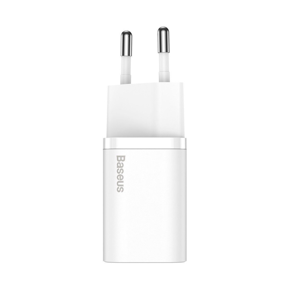 Φορτιστής Baseus Super Si Quick Charger 1C 25W καλώδιο Type C 1m Λευκό