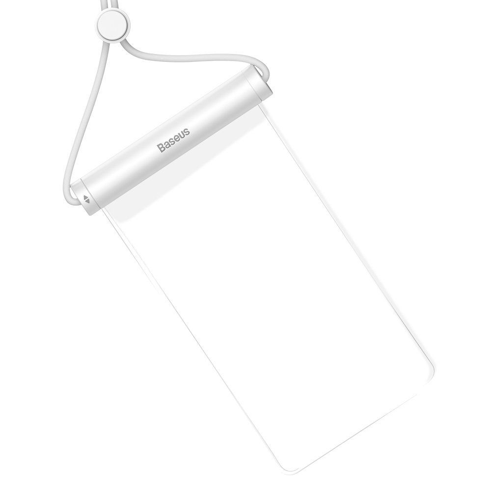 Αδιάβροχη Θήκη Κινητού Baseus Cylinder Slide-cover waterproof έως 7.2" Λευκό