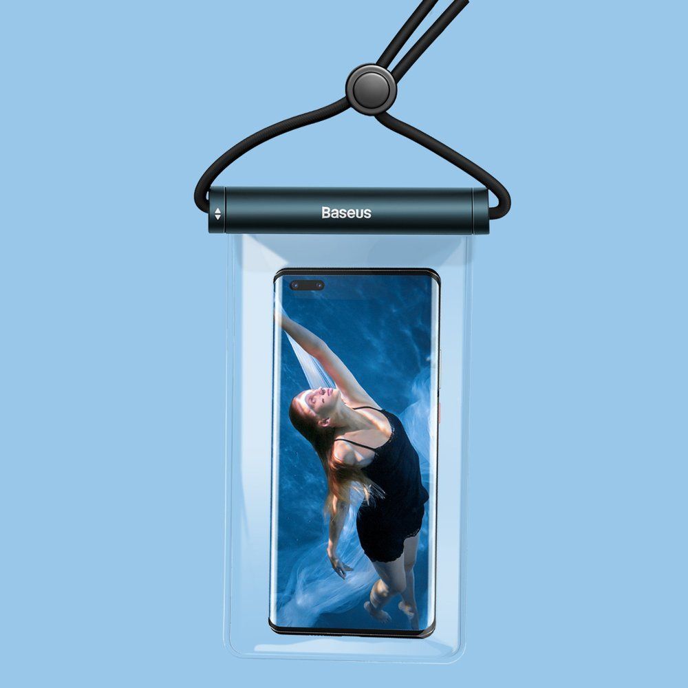 Αδιάβροχη Θήκη Κινητού Baseus Cylinder Slide-cover waterproof έως 7.2" Μπλέ