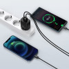 Φορτιστής Baseus Compact Quick Charger 20W Type C & USB-A Μαύρο