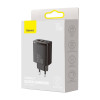 Φορτιστής Baseus Type C/2x USB PD Quick Charge,30W, 3A Μαύρο