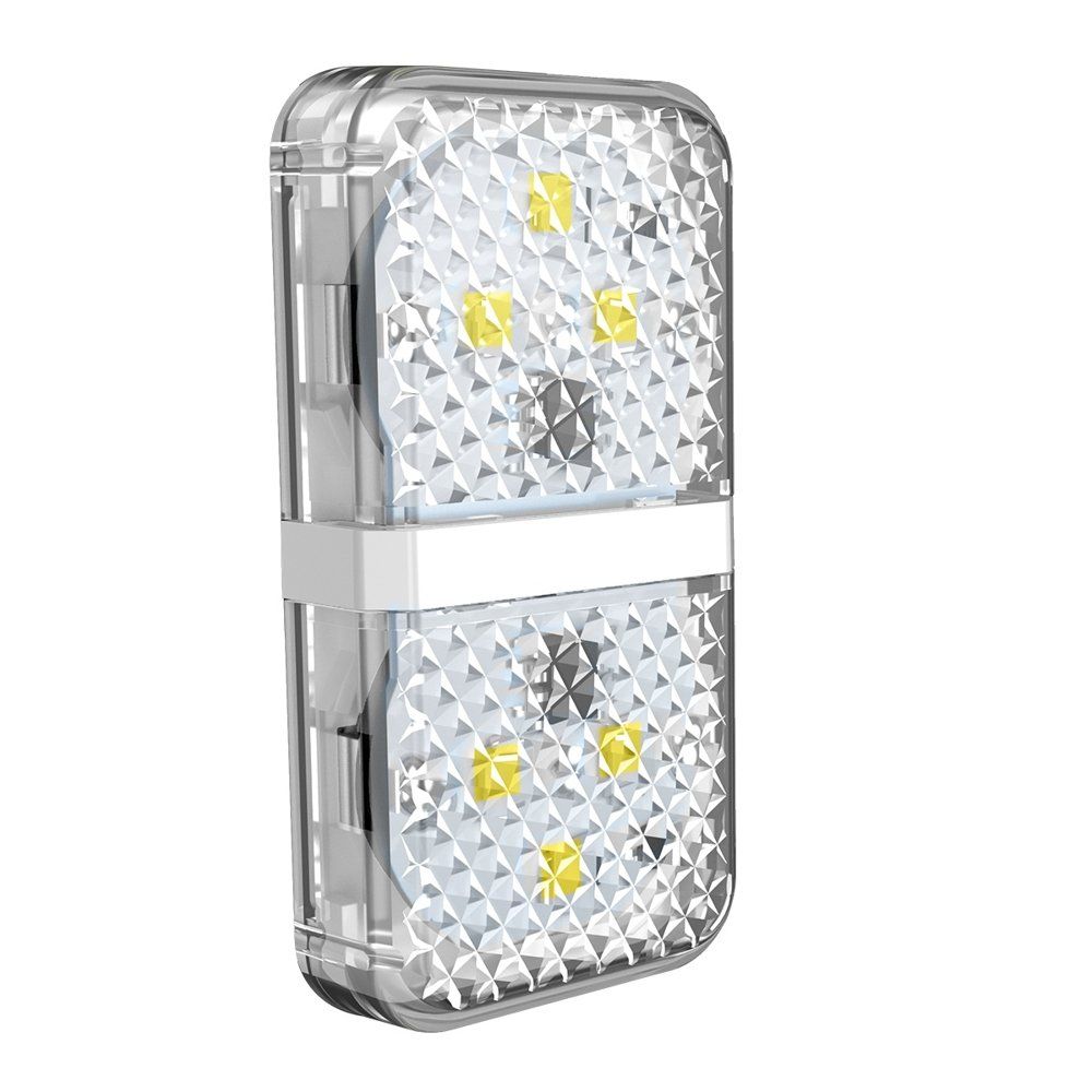BASEUS LED Προειδοποίησης Ανοιχτής Πόρτας Αυτοκινήτου 2τμχ Λευκό