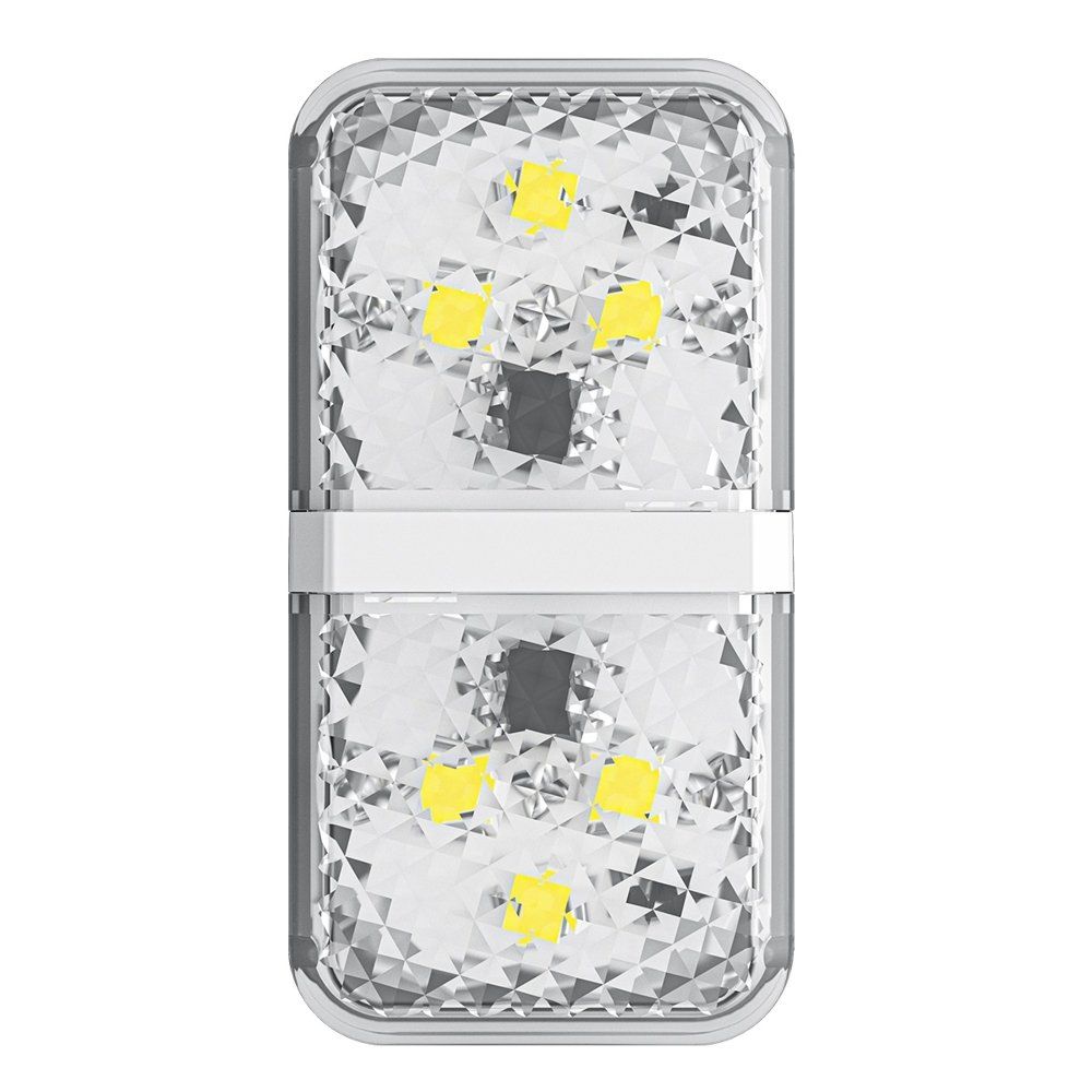 BASEUS LED Προειδοποίησης Ανοιχτής Πόρτας Αυτοκινήτου 2τμχ Λευκό