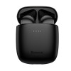 Baseus Encok W04 Pro wireless earphone Bluetooth 5.0 Μαύρο