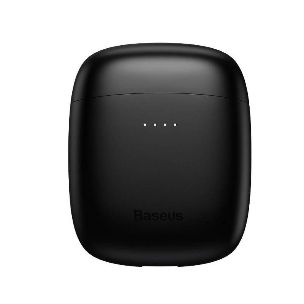Baseus Encok W04 Pro wireless earphone Bluetooth 5.0 Μαύρο