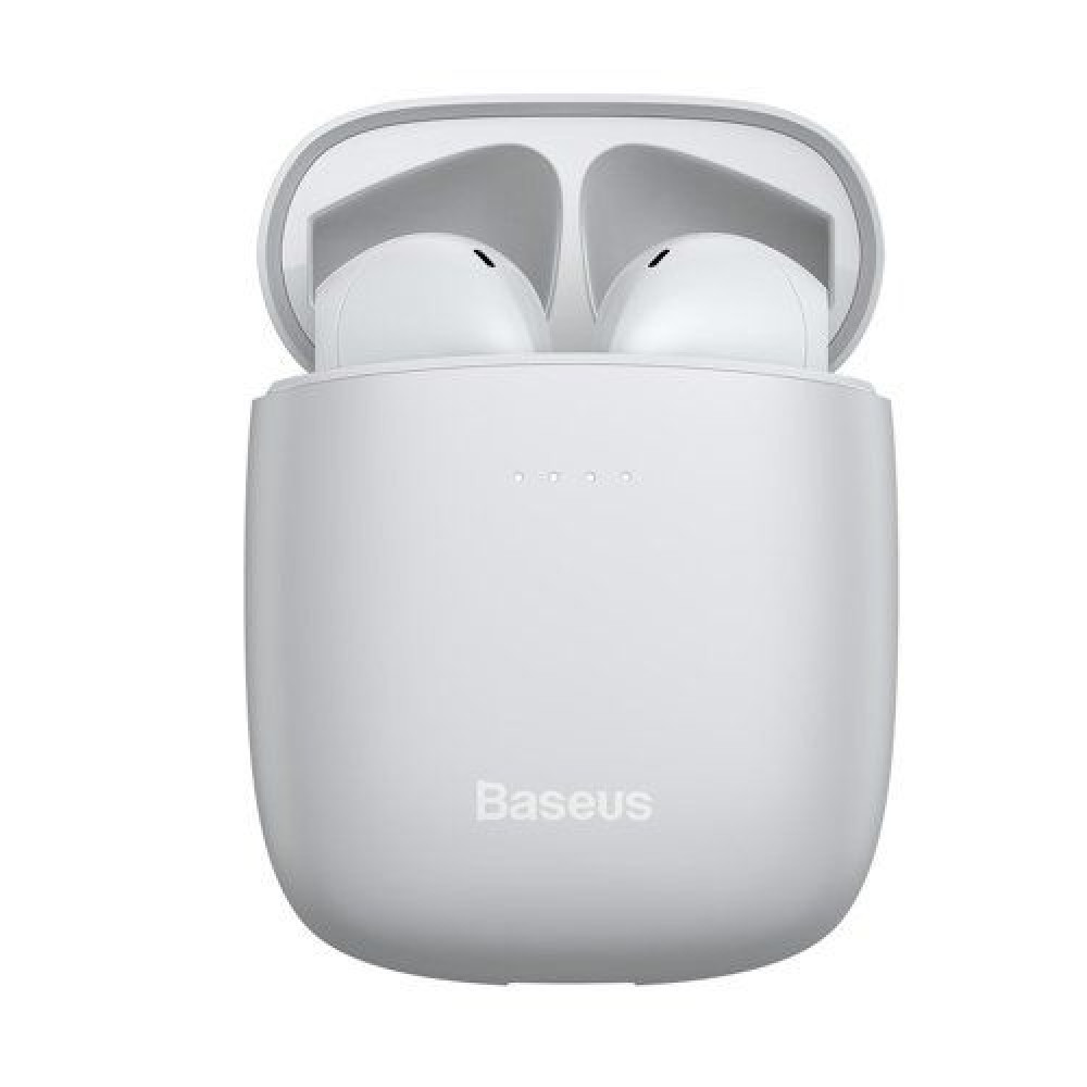 Baseus Encok W04 Pro wireless earphone Bluetooth 5.0 Λευκό
