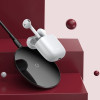 Baseus Encok W04 Pro wireless earphone Bluetooth 5.0 Λευκό