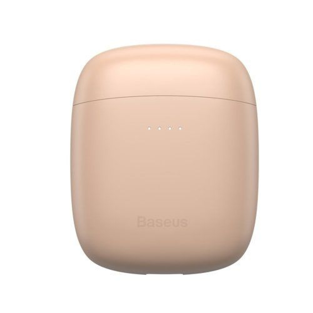 Baseus Encok W04 Pro wireless earphone Bluetooth 5.0 Ροζ Χρυσό