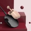 Baseus Encok W04 Pro wireless earphone Bluetooth 5.0 Ροζ Χρυσό