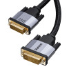 Baseus Cable DVI-D male - DVI-D male 2m Γκρι