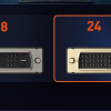 Baseus Cable DVI-D male - DVI-D male 2m Γκρι