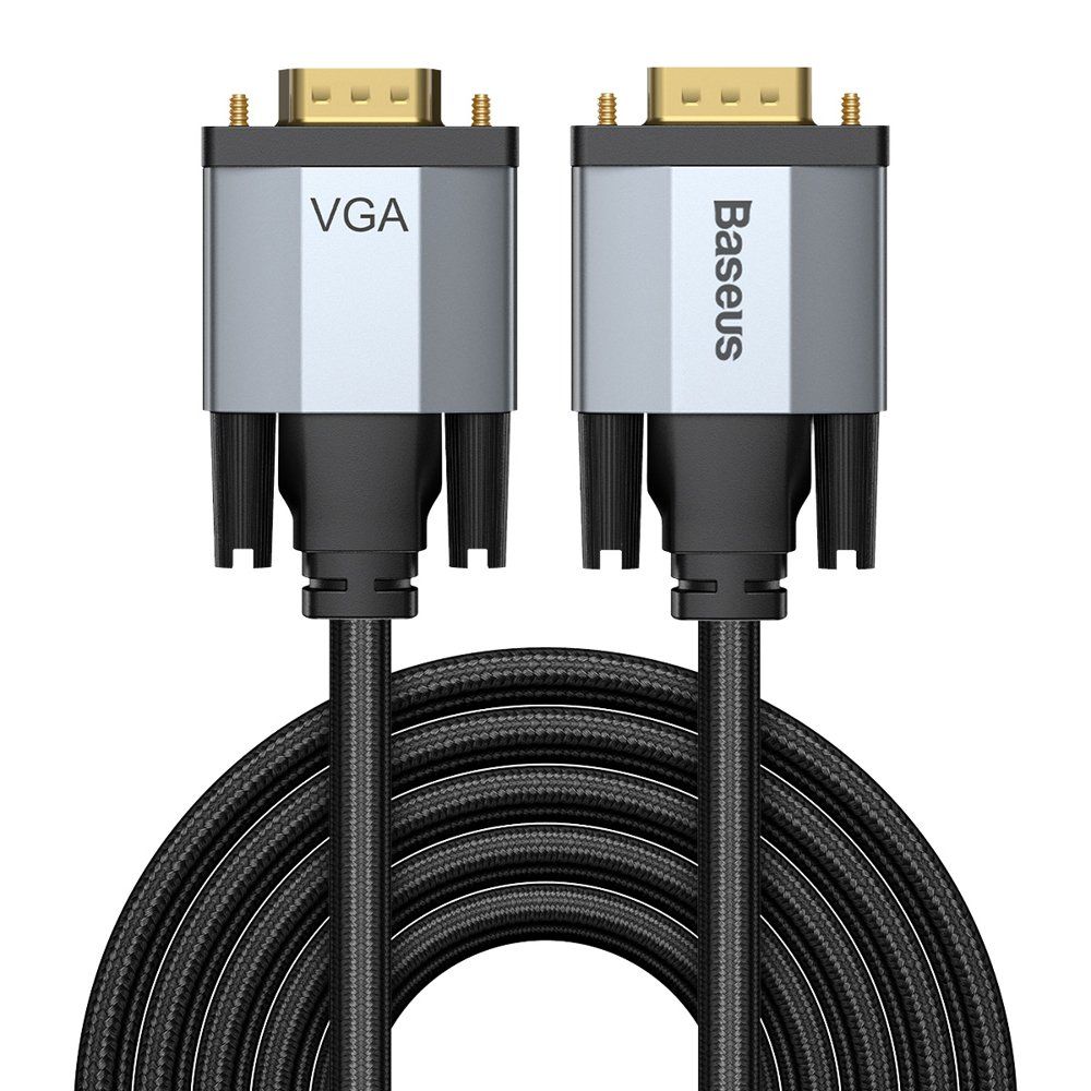 Baseus Cable VGA male - VGA male 3m Γκρι