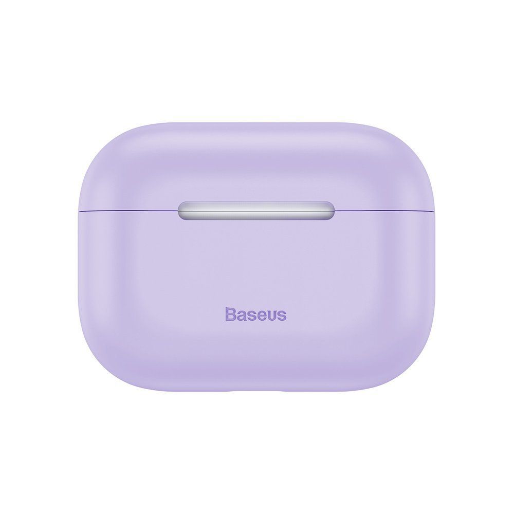 Θήκη Σιλικόνης Silica Gel Protector για Apple Airpods Pro Baseus Μωβ