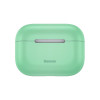 Θήκη Σιλικόνης Silica Gel Protector για Apple Airpods Pro Baseus Πράσινο