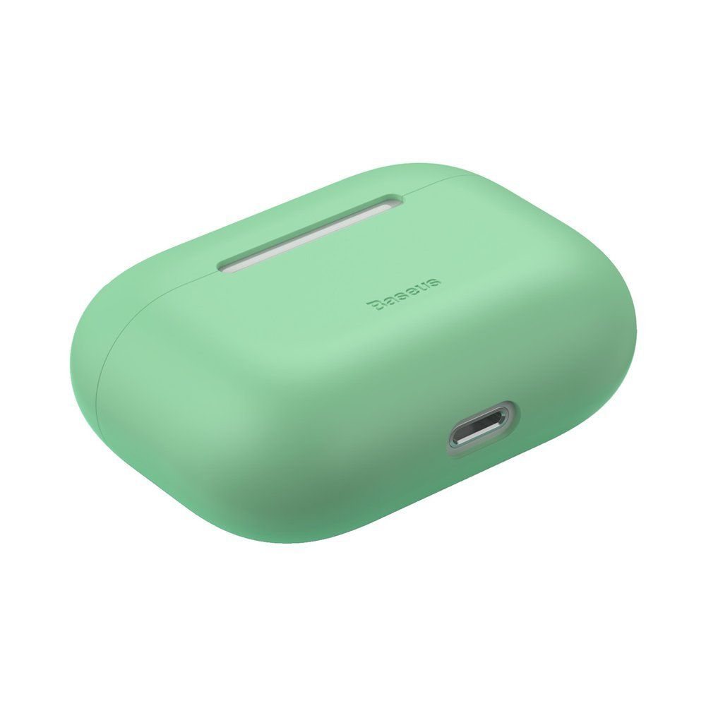 Θήκη Σιλικόνης Silica Gel Protector για Apple Airpods Pro Baseus Πράσινο