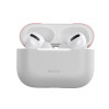 Θήκη Σιλικόνης Silica Gel Protector για Apple Airpods Pro Baseus Ροζ / Γκρι