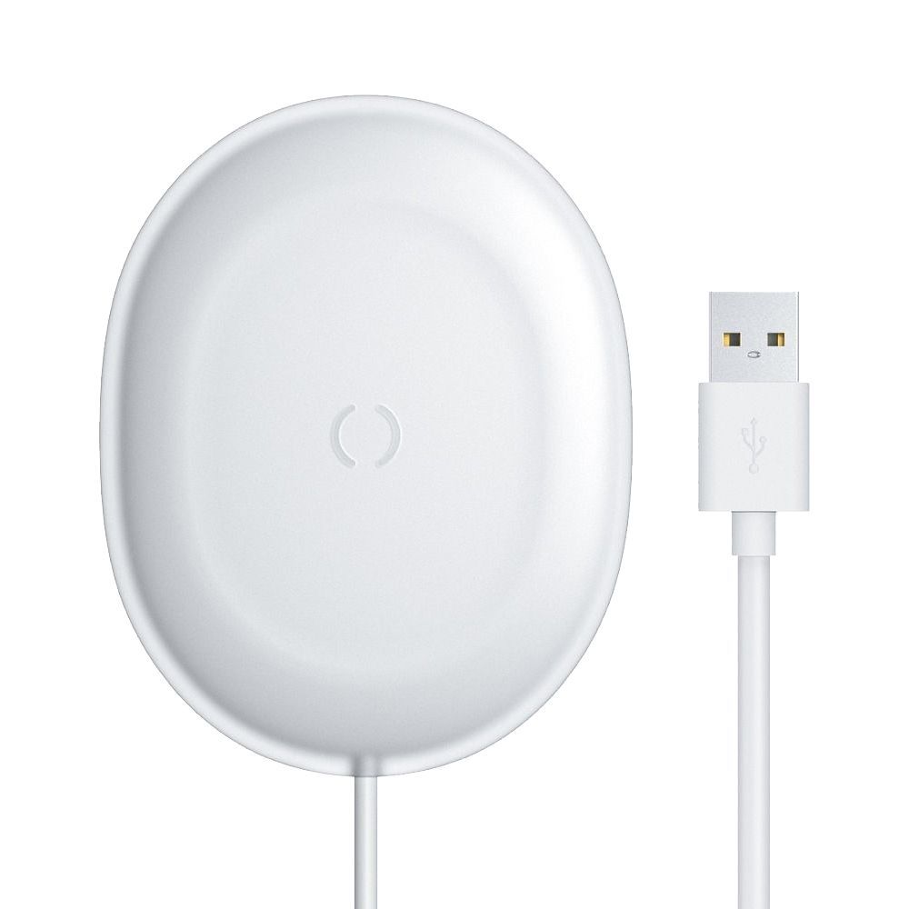 Ασύρματος Φορτιστής Baseus Simple 15W Qi Λευκό