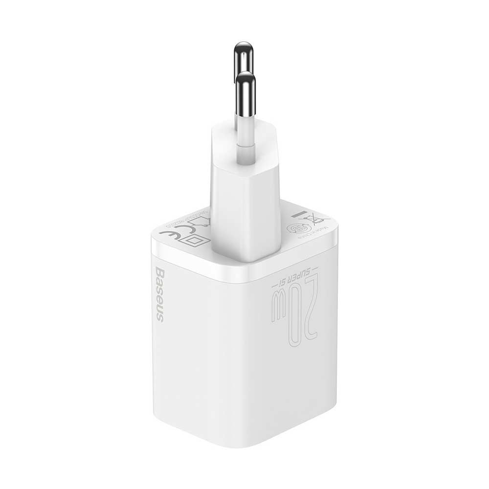 Φορτιστής Baseus Super Si Quick Charger 1C 20W Type C Λευκό