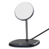 Ασύρματος Φορτιστής Qi Baseus & Stand (Συμβατό με Magsafe) Μαύρο