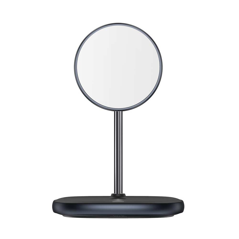 Ασύρματος Φορτιστής Qi Baseus & Stand (Συμβατό με Magsafe) Μαύρο