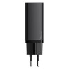 Φορτιστής Baseus GaN2 Lite Travel Charger USB+USB-C 65W PD QC 3.0 Μαύρο