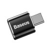 OTG Baseus USB-C to USB-A Female Μαύρο