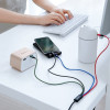 Καλώδιο Baseus USB 4 σε 1 2x Lightning / USB Type C / micro USB 3.5A 1.2m Μαύρο