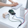 Καλώδιο Baseus USB 4 σε 1 2xUSB-C / Lightning / Micro USB 3.5A 1.2m Μαύρο