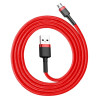 Καλώδιο Baseus Cafule Braided USB 2.0 / micro USB 2.4A 1m Κόκκινο