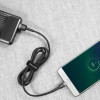 Καλώδιο Baseus Cafule Braided USB 2.0 / micro USB 2.4A 1m Μαύρο / Γκρι
